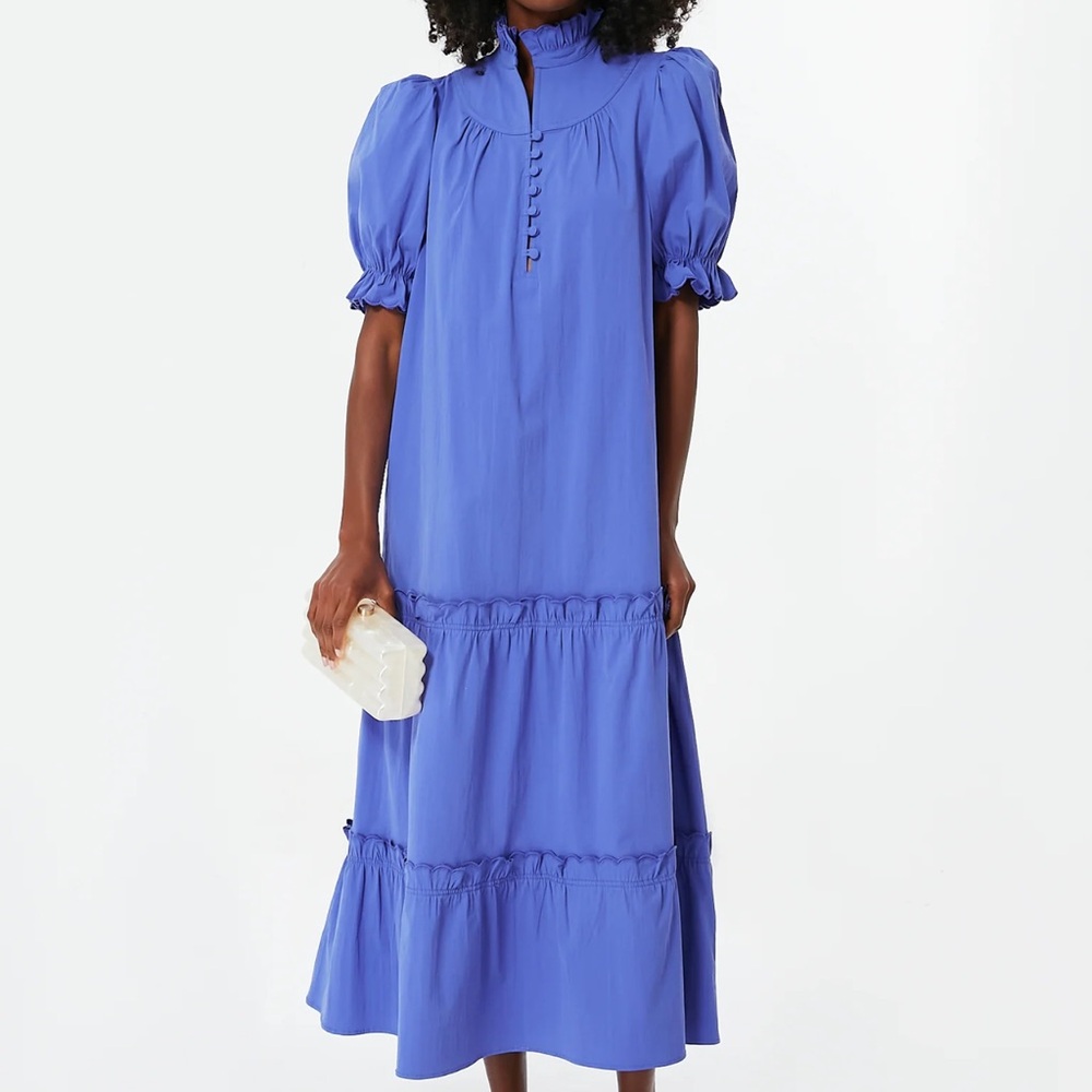 Tuckernuck Pomander Place -Azure Blue Selena Maxi Dress
